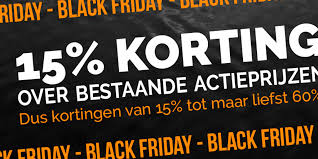 black friday aanbiedingen 2018